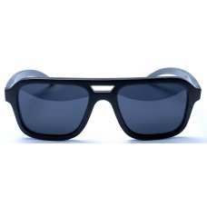 Nelson - Black Bamboo Sunglasses